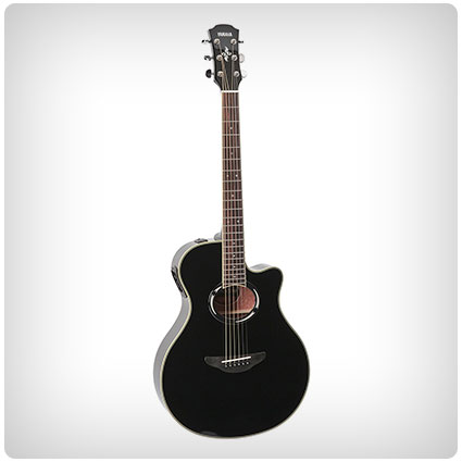 Yamaha Thinline Cutaway Acoustic-Electric Guitar