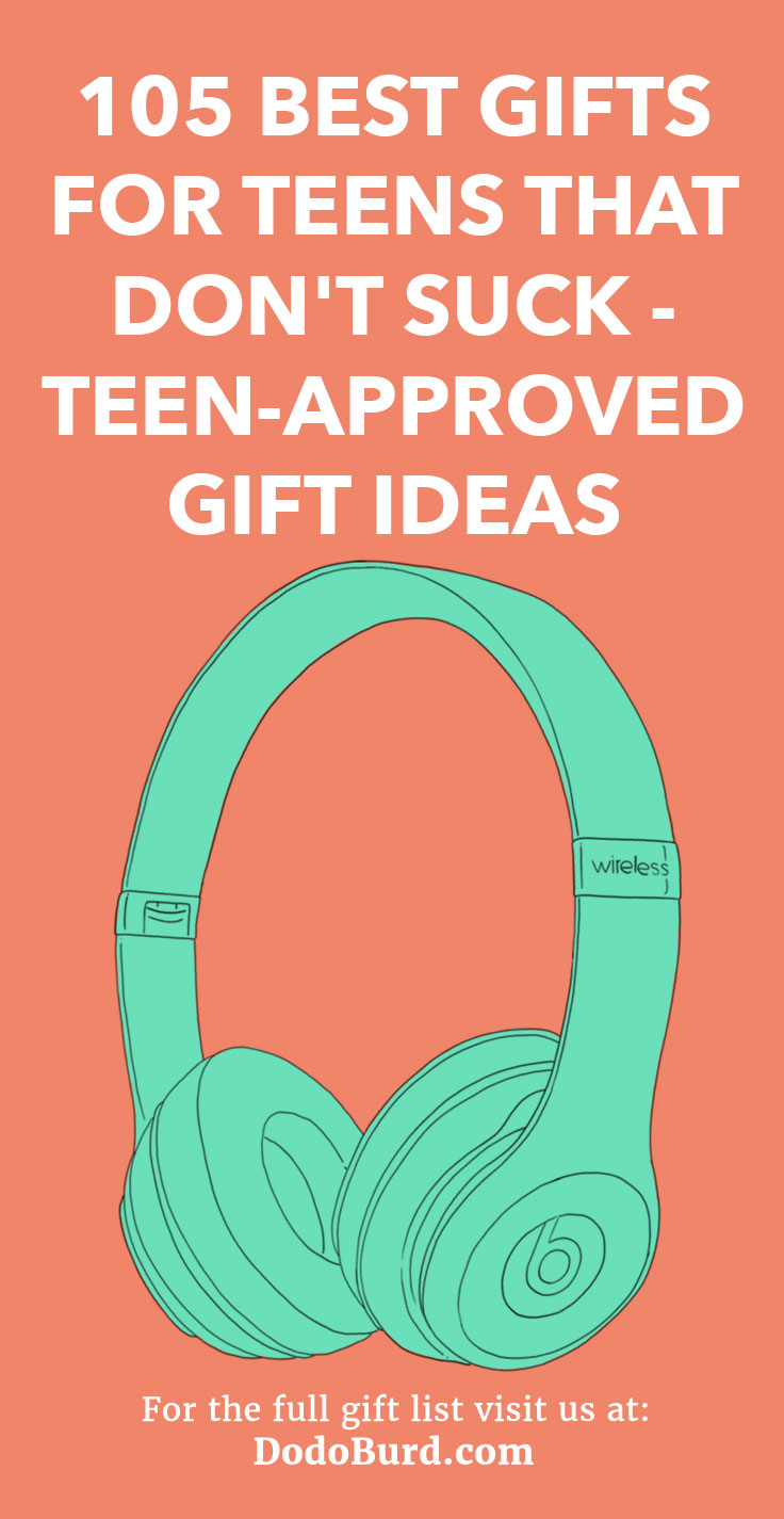 Whether they’re into makeup, longboarding, music, or just enjoy chilling out after a long day at school, you’ll find the best fitting gifts for teens right here.