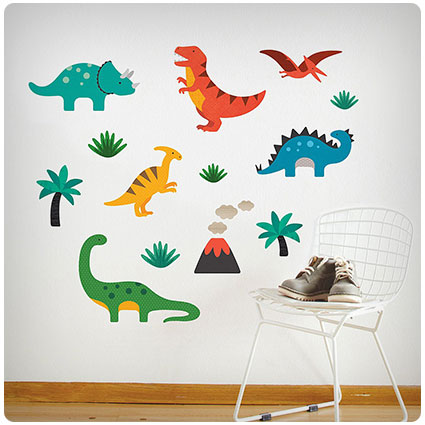 Dinosaur Fabric Wall Decal