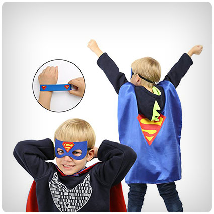 Ecparty Superheros Cape and Mask