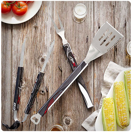 Hockey Stick BBQ Set