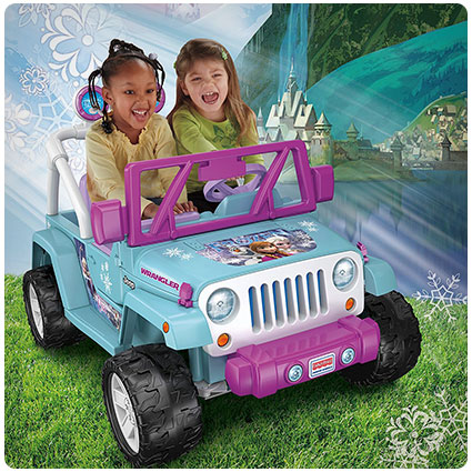 Power Wheels Disney Frozen Jeep Wrangler