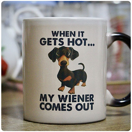 Rude Wiener Dog Mug