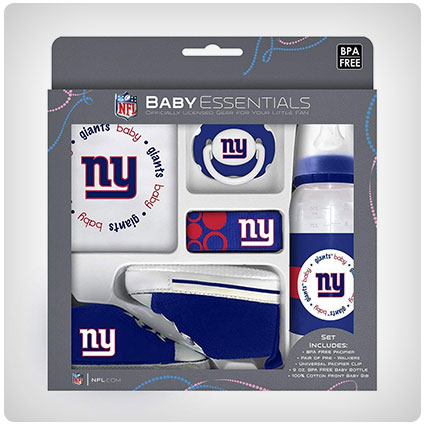 Baby Essentials NFL Newborn Infant Baby Gift Box Set