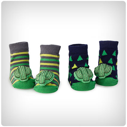 Cactus Rattle Socks