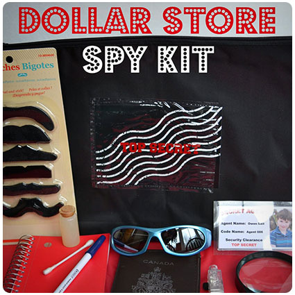 Diy Dollar Store Spy Kit