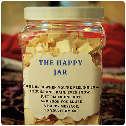 Diy Happy Jar Gift
