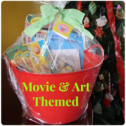 Diy Movie & Art Themed Gift Basket Video Tutorial