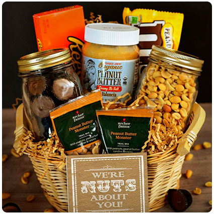 Diy Nuts About You Gift Basket