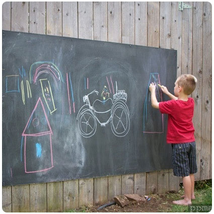 Diy Outdoor Chalkboard