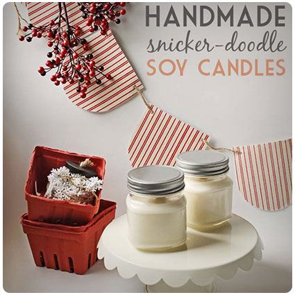 Diy Snicker-doodle Soy Candles