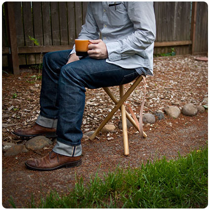 Diy Tripod Camping Stool