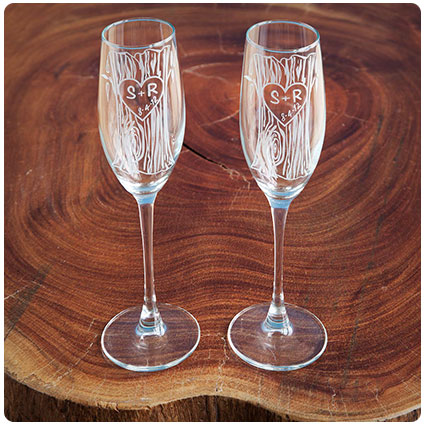 Etched Champagne