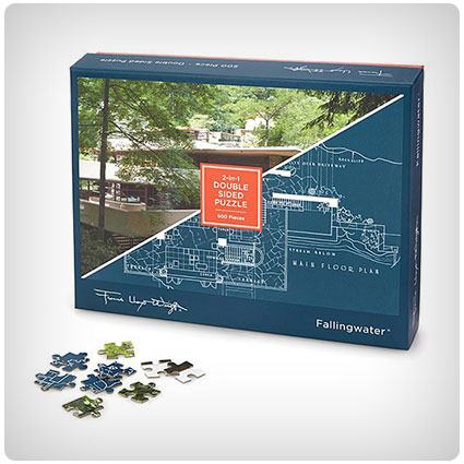 Frank Lloyd Wright Double Sided Puzzle