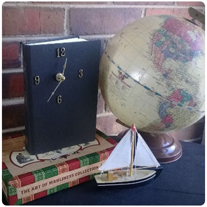 How to Turn a Book Into a Handsome Clock