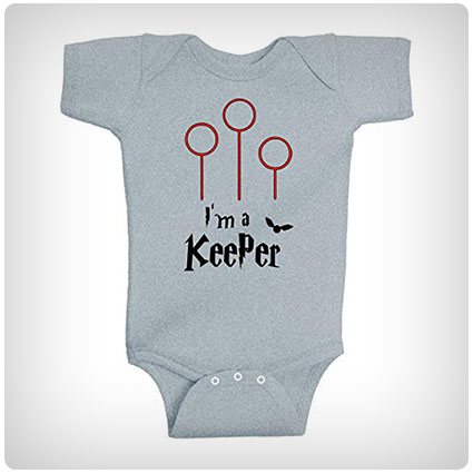 I'm A Keeper Harry Potter Onesie