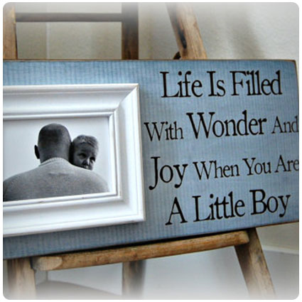 Life Is Filled With Wonder and Joy Sign