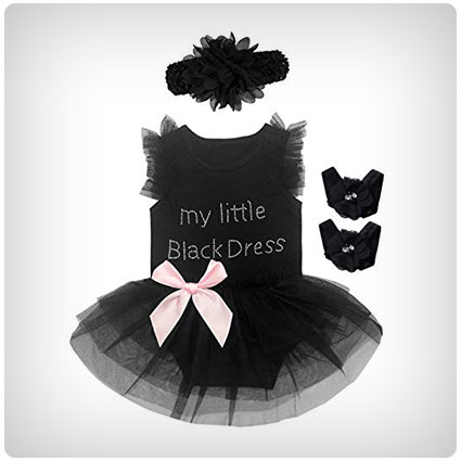 My Little Black Dress Baby Girl Set