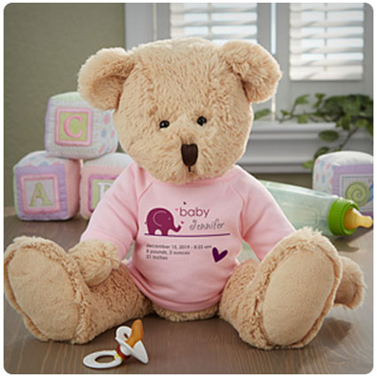 Personalized Baby Teddy Bear