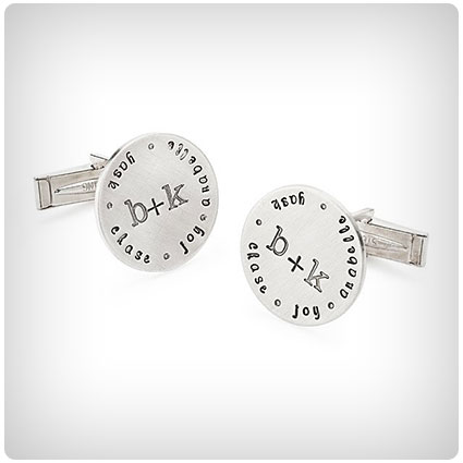 Personalized Family Love Cufflinks