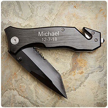 Personalized Pocket Knife Survivor Emergency Tool