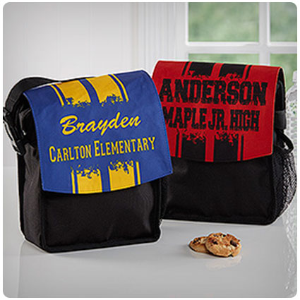 School Spirit Personalized Lunch Bag