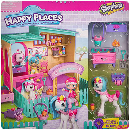 Shopkins Happy Places Happy Stables Playset