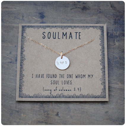 Soulmate Initial Necklace
