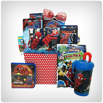 Spiderman Gift Basket