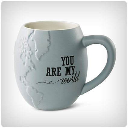 You are My World Stoneware Mug