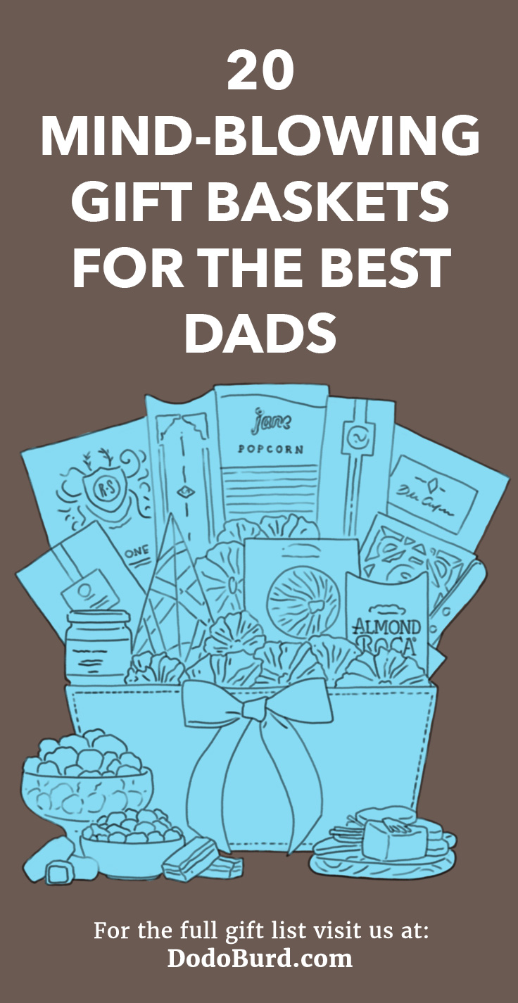 Get him something different this year and choose gift baskets for Dad instead of the usual socks.