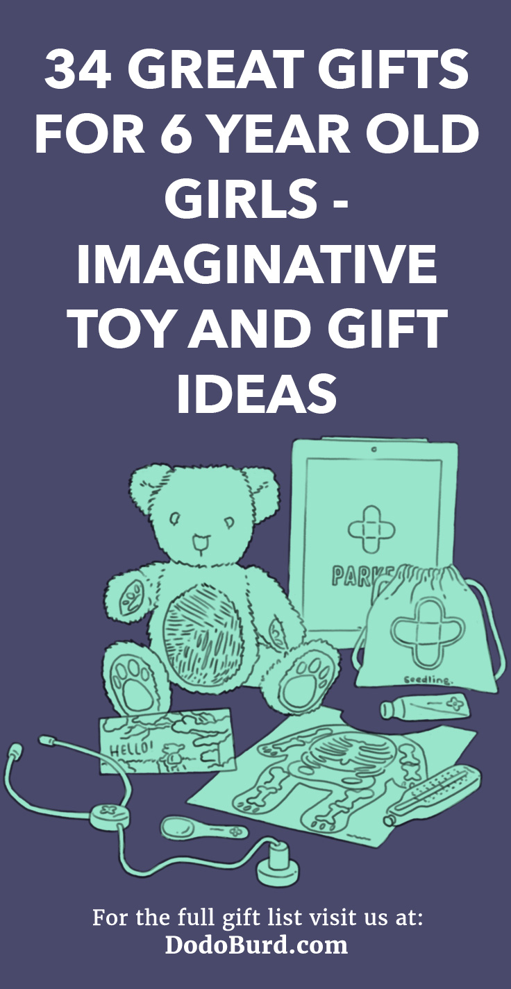 Find awesome, fun, wacky, crafty, silly gifts for 6 year old girls on this list of cool options. 