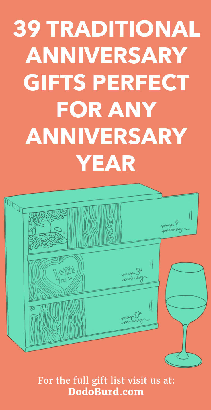 From the day they said “I do” you’ve been looking forward to finding the most awesome presents for your favorite people. Choose from our selection of traditional anniversary gifts or find one that’s more unique.