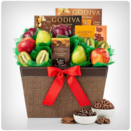 Fresh Fruit And Godiva Chocolates