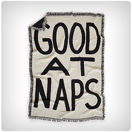 Good At Naps Throw