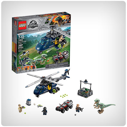LEGO Jurassic World Blue’s Helicopter Pursuit Building Kit
