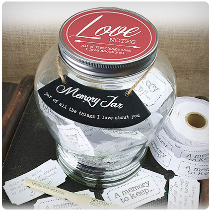 Top Shelf Love Notes Memory Jar