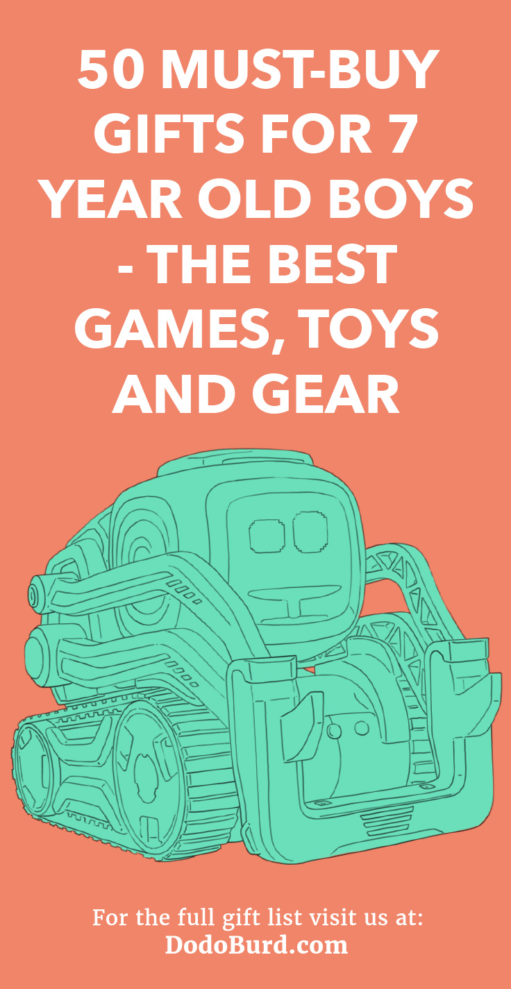 Find great gifts for 7 year old boys here and we’ll let you take the credit.