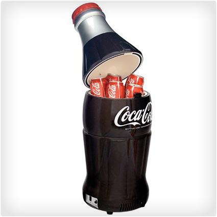 Coca-Cola Bottle-Shaped Fridge