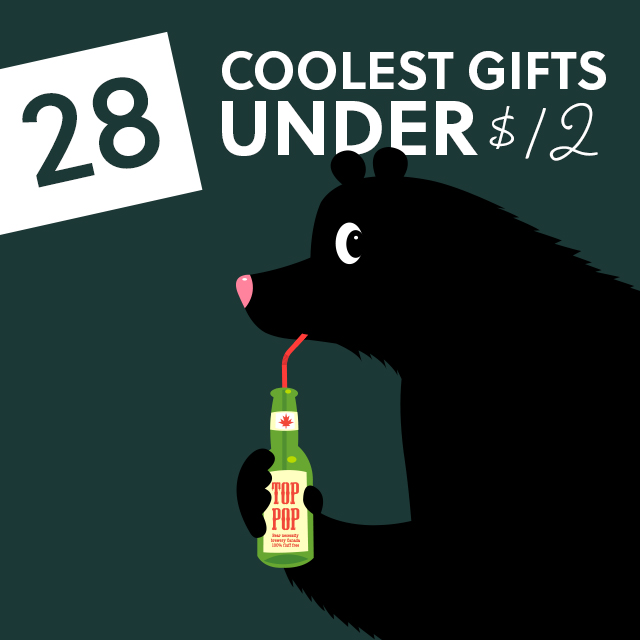 This is a great list of unique gifts that are affordable (under 12 dollars). Check it out!