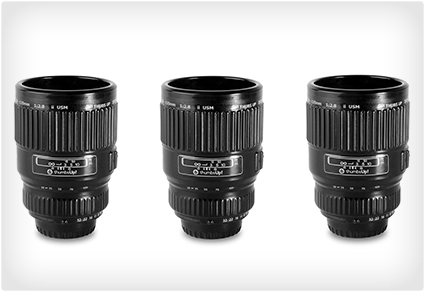 Camera Lens Shot Glasses