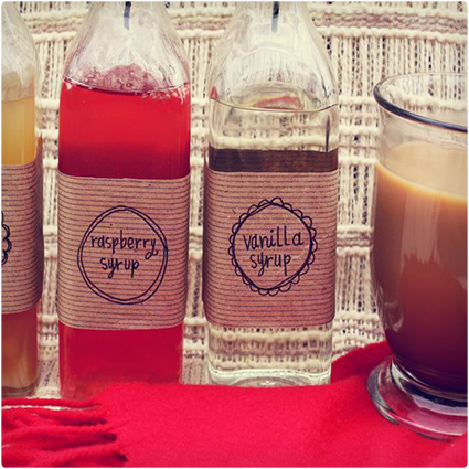 DIY Coffee Flavor Syrups