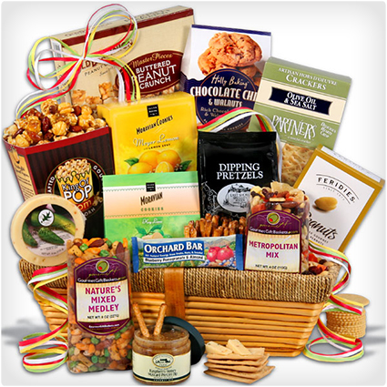 Premium Snack Gift Basket