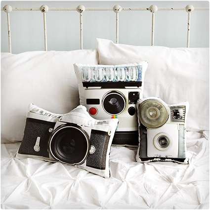 Vintage Camera Pillows