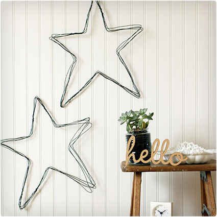 Wire Star Wall Art