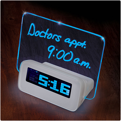 Written Reminder Alarm Clock