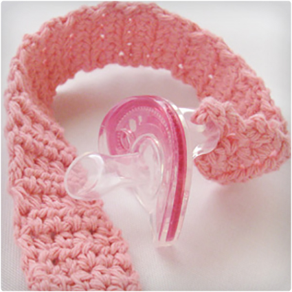 Crochet Pacifier Clip