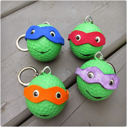 Ninja Turtles Backpack Charms