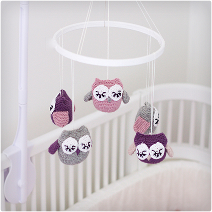 Owl Crib Mobile