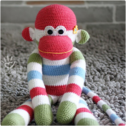 Sock Monkey Amigurumi